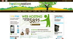 Desktop Screenshot of hosting-nation.ca